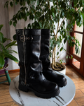 Bota Biker Negra (Alta)